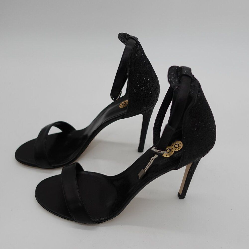 8 by YOOX Patent Leather Heels with Sparkle Detail - BNIB